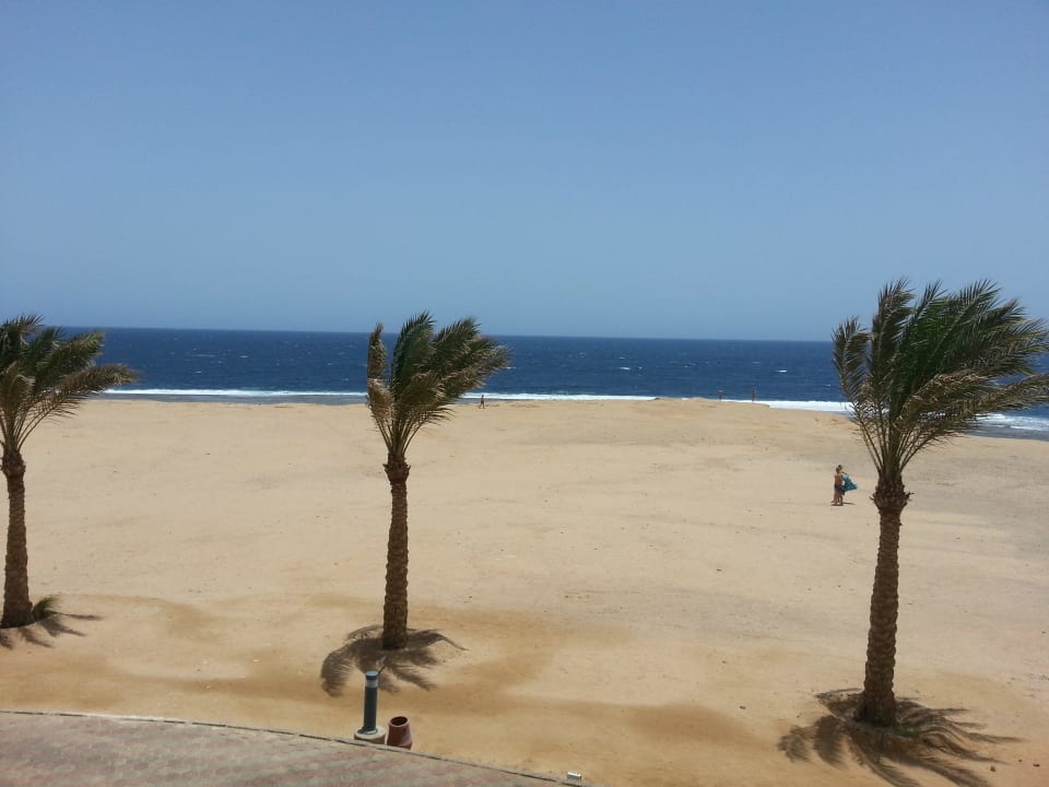 Blick vom Balkon Steigenberger Coraya Beach - Adults only