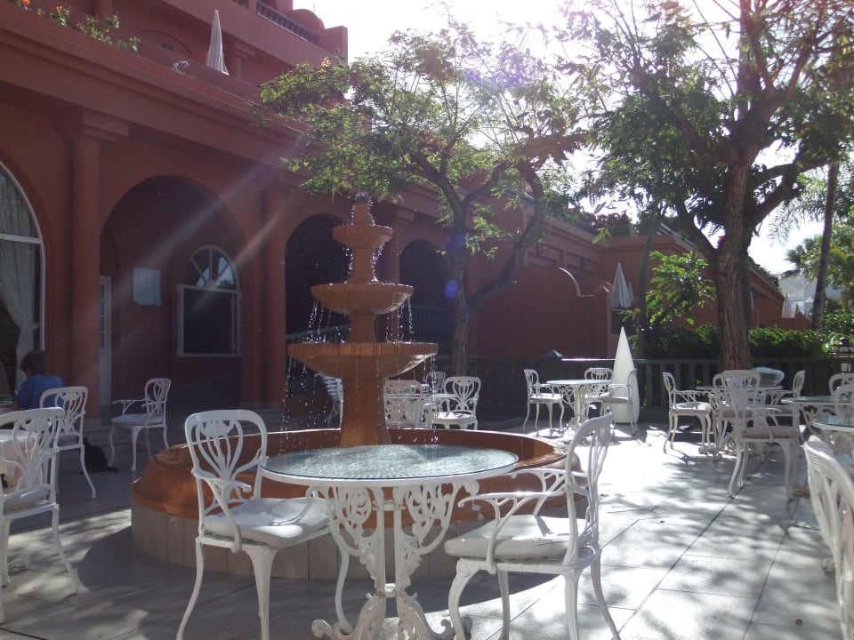 Hier konnte man draußen essen Adrián Hoteles Colón Guanahaní - Adults only