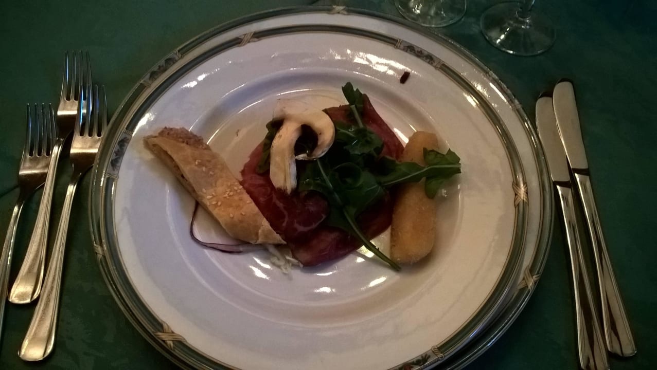 Gruß aus der Küche Schlosshotel Dolomiti