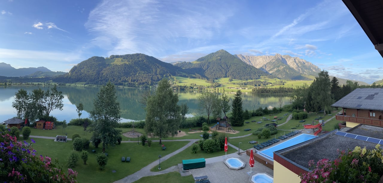 Ausblick Hotel Bellevue am See