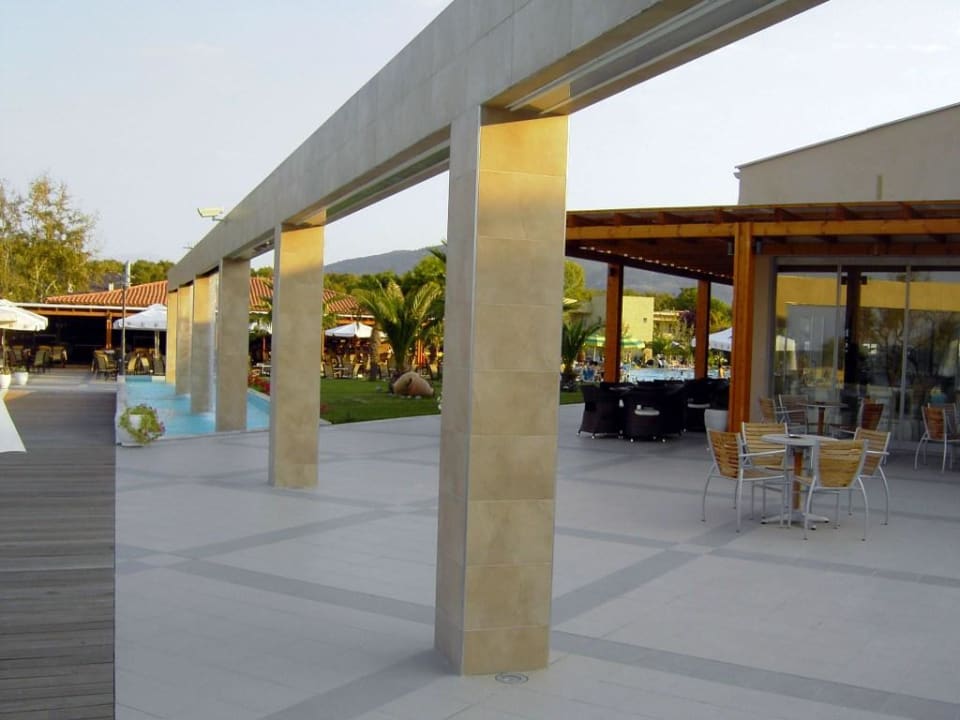 Terrasse alltoura Club Hotel Poseidon Palace