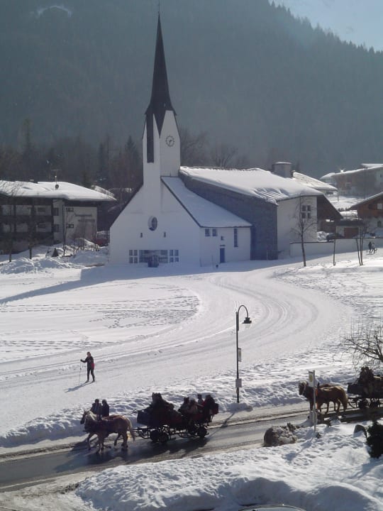 Blick von unserem Balkon Rieser Achensee Resort