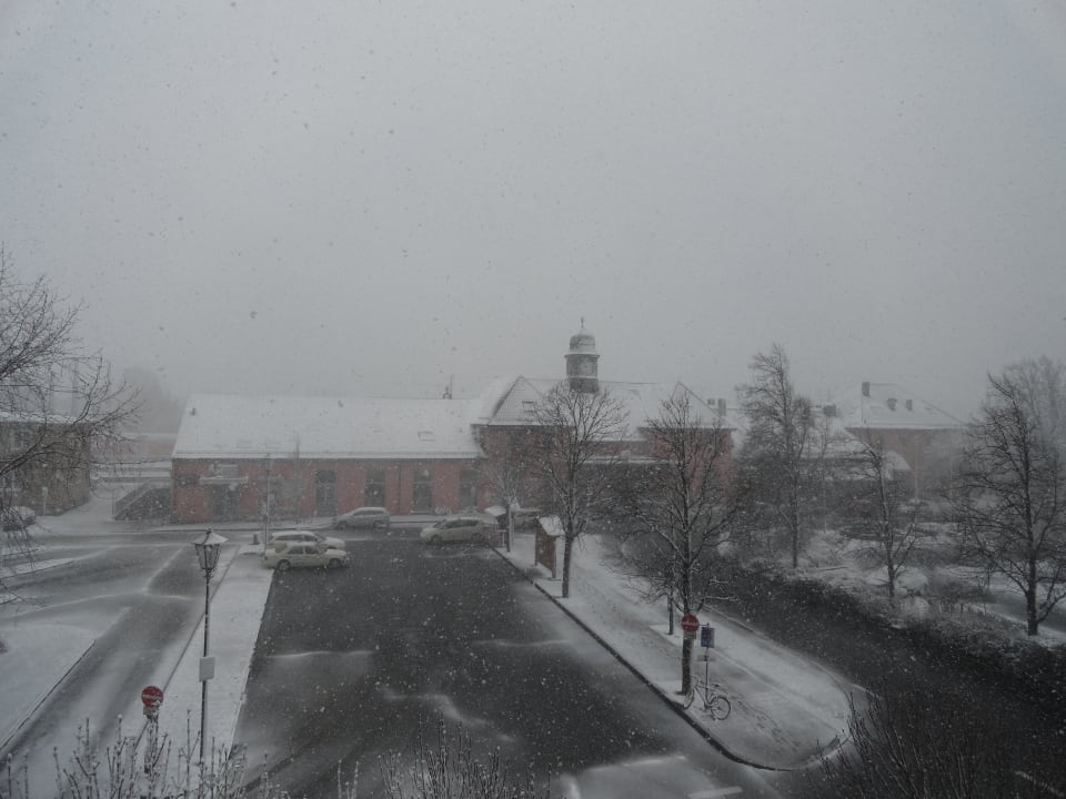 Blick von unserem Balkon Hotel Vier Jahreszeiten