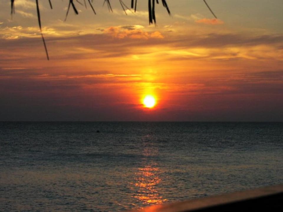 Sonneuntergang Eri Maldives