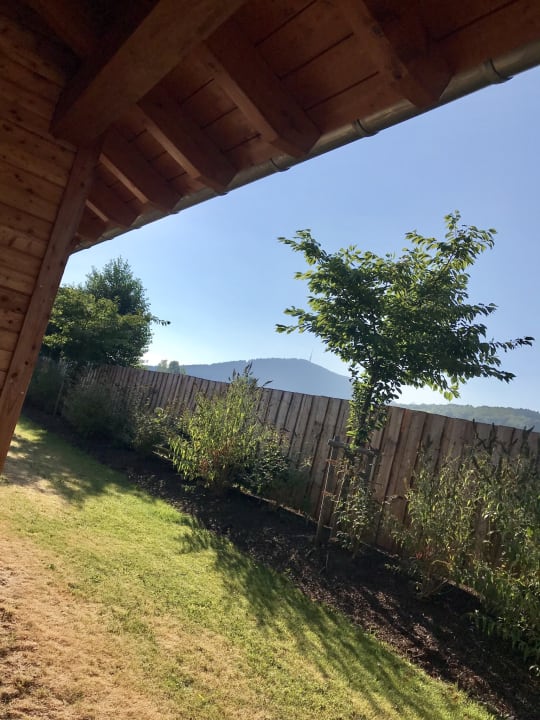 Außenansicht Ferienhäuser AquaMagis Plettenberg Resort