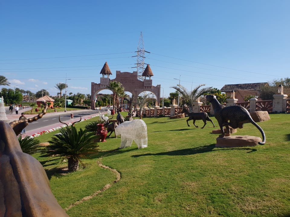 Gartenanlage Pickalbatros Jungle Aqua Park Resort - Neverland Hurghada