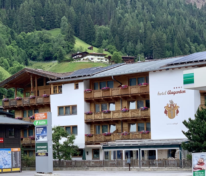 Außenansicht Hotel Augarten