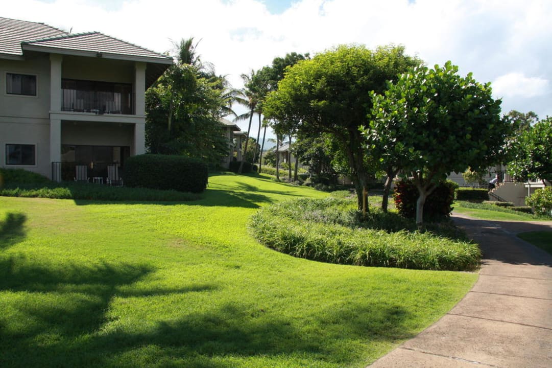 Blick auf das Appartementhaus Hotel Wailea
