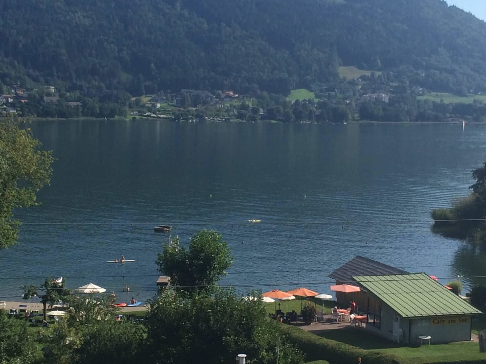 Blick vom Zimmer auf den See (Landhaus) Seehotel Hoffmann