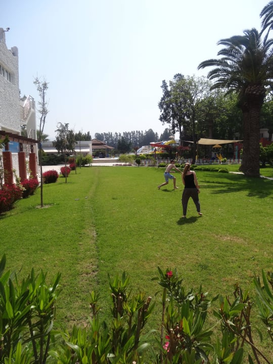 Stukje tuin Atlantique Holiday Club