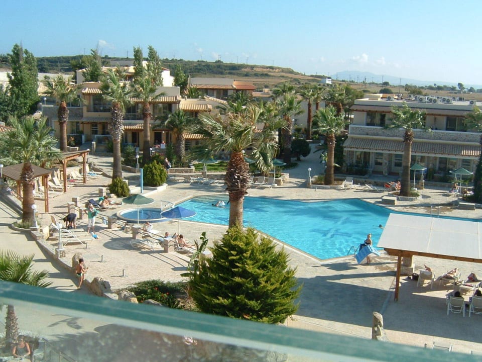 Pool am Tag Hotel Kouros Palace