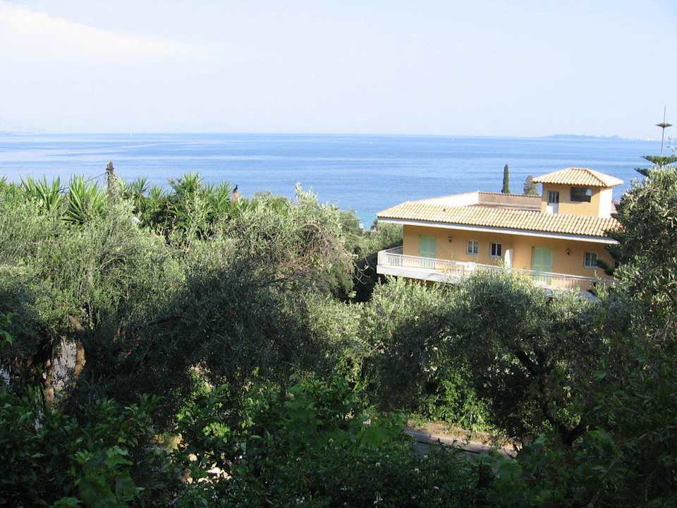 Ausblick vom Balkon Apartments Butterfly