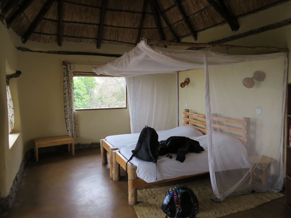 Schlafbreich Rwakobo Rock Lodge