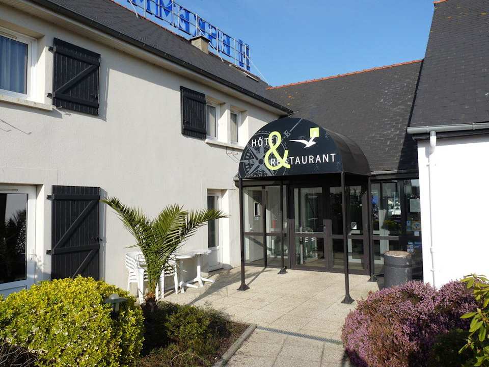Entrée de l'hôtel Hotel l'Eskemm
