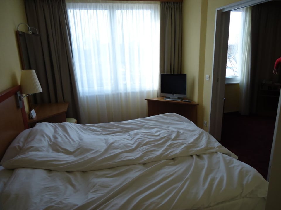 Schlafbereich NH Collection Hamburg City