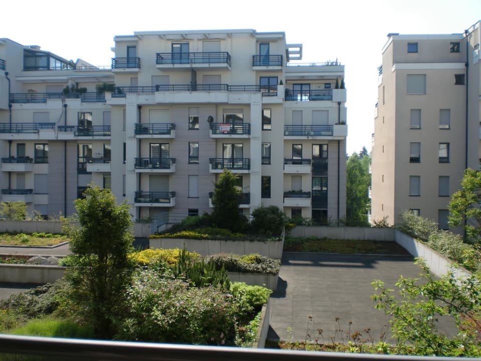 Blick vom Balkon Hotel Le Jean-Sébastien Bach Strasbourg