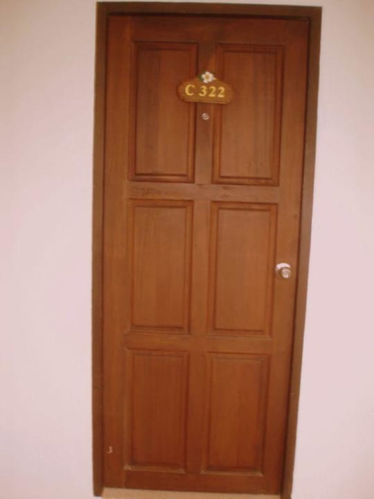 Unsere Zimmertür Khaolak Orchid Beach Resort