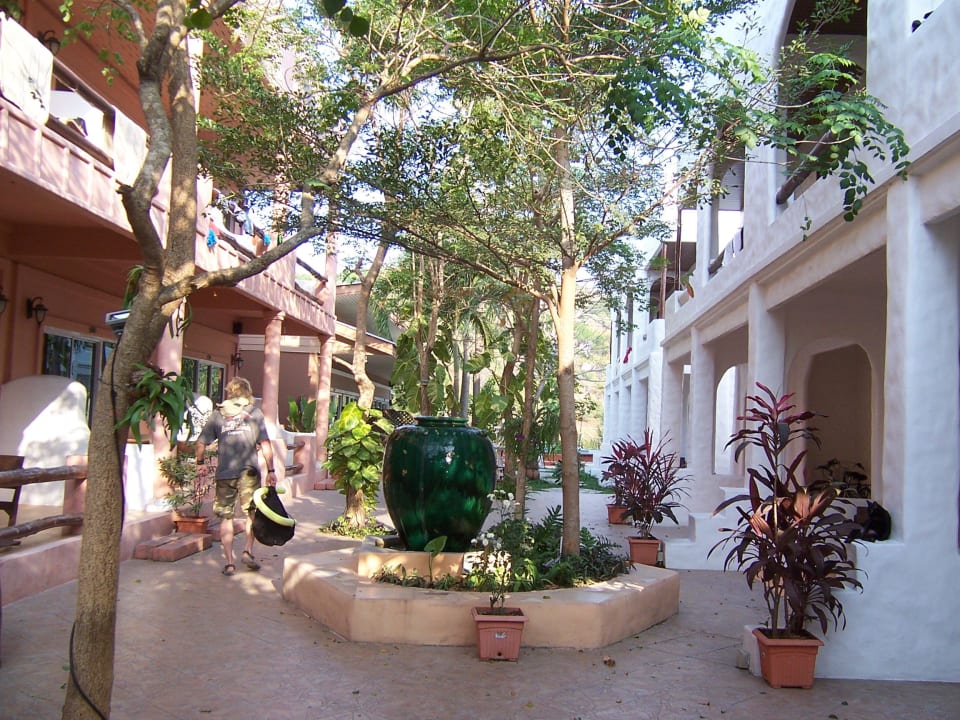 Eingangsblick Hotel Koh Tao Toscana