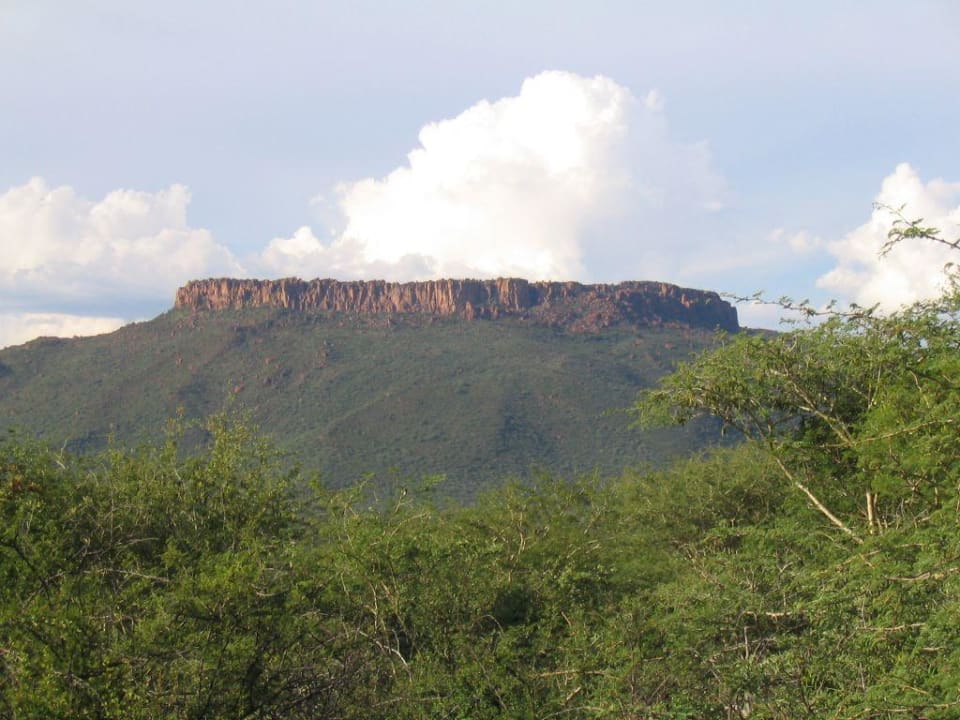 Aussicht vom Bungalow Hotel Waterberg Guestfarm Schneider