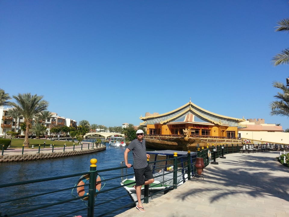 Vor der Lagune und l´Asiatique Restaurant Pickalbatros Dana Beach Resort - Hurghada