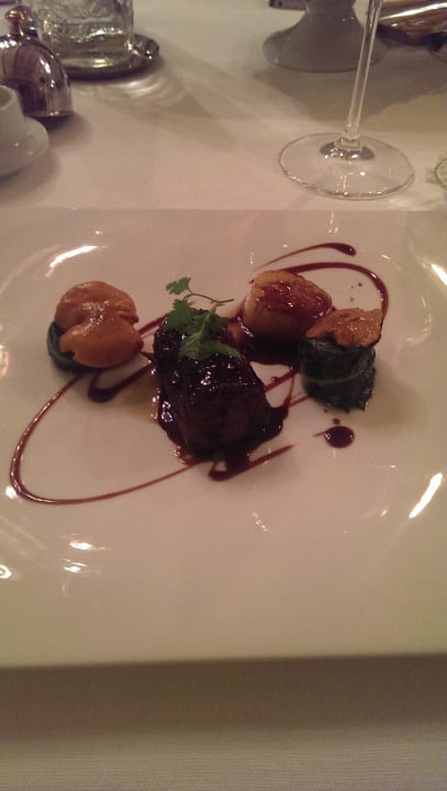 The main course Villa Cordevigo