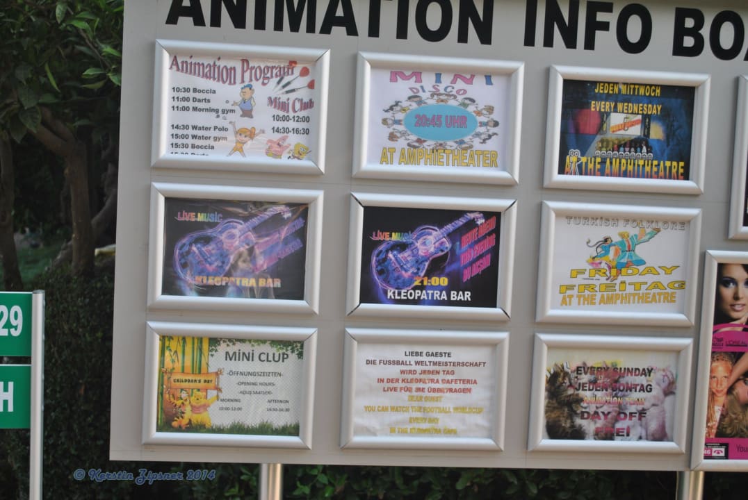 Animationsprogramm 2014 Can Garden Beach