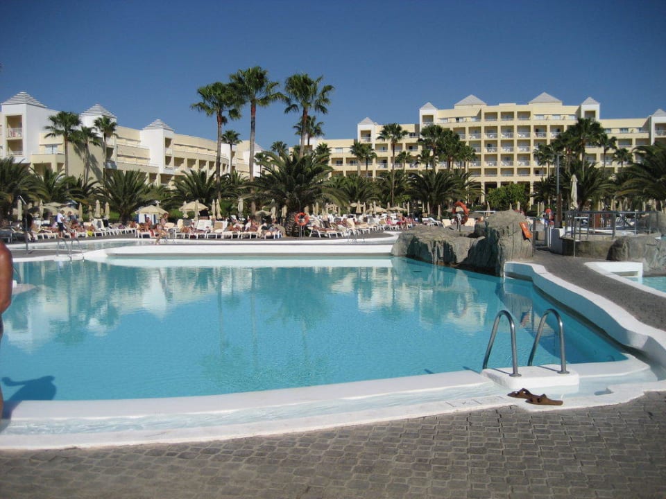 Ein kleiner Ausschnitt der Poolanlage Hotel Riu Gran Canaria