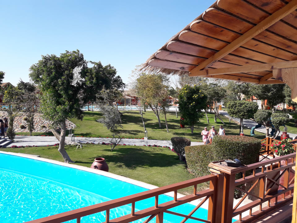 Ausblick Pickalbatros Jungle Aqua Park Resort - Neverland Hurghada