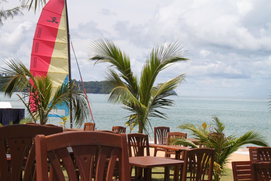 Aussicht vom Restaurant View 59 aufs Meer  La Flora Khao Lak