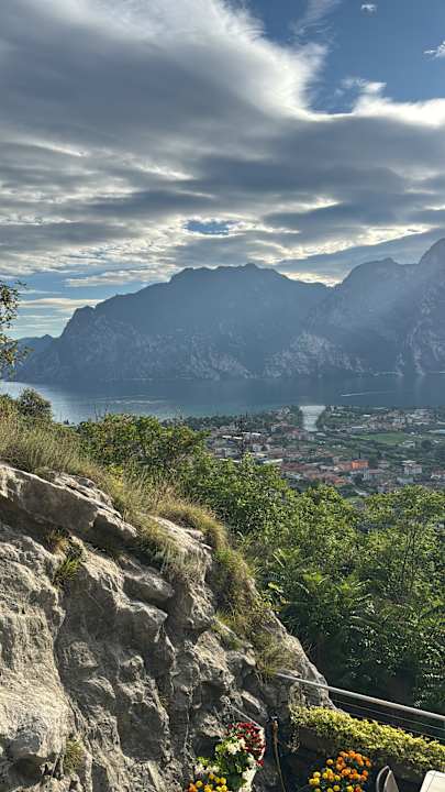 Ausblick Garda Hotel Forte Charme