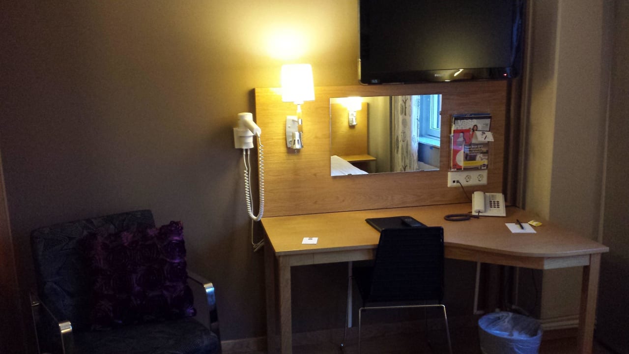 Ausreichender Arbeitsplatz Clarion Collection Hotel Saga