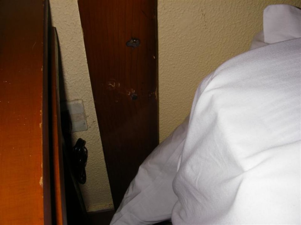 Zimmer ziemlich desolat Marien Puerto Plata