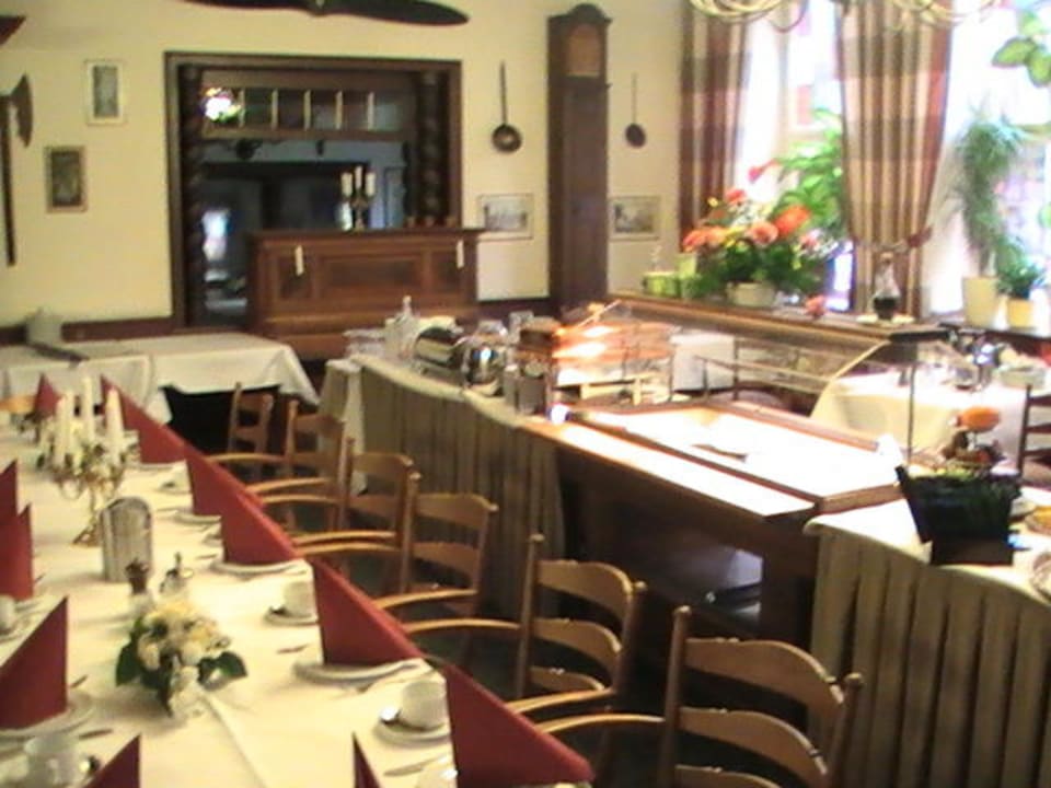 Teilansicht Restaurant Hotel Zur Post