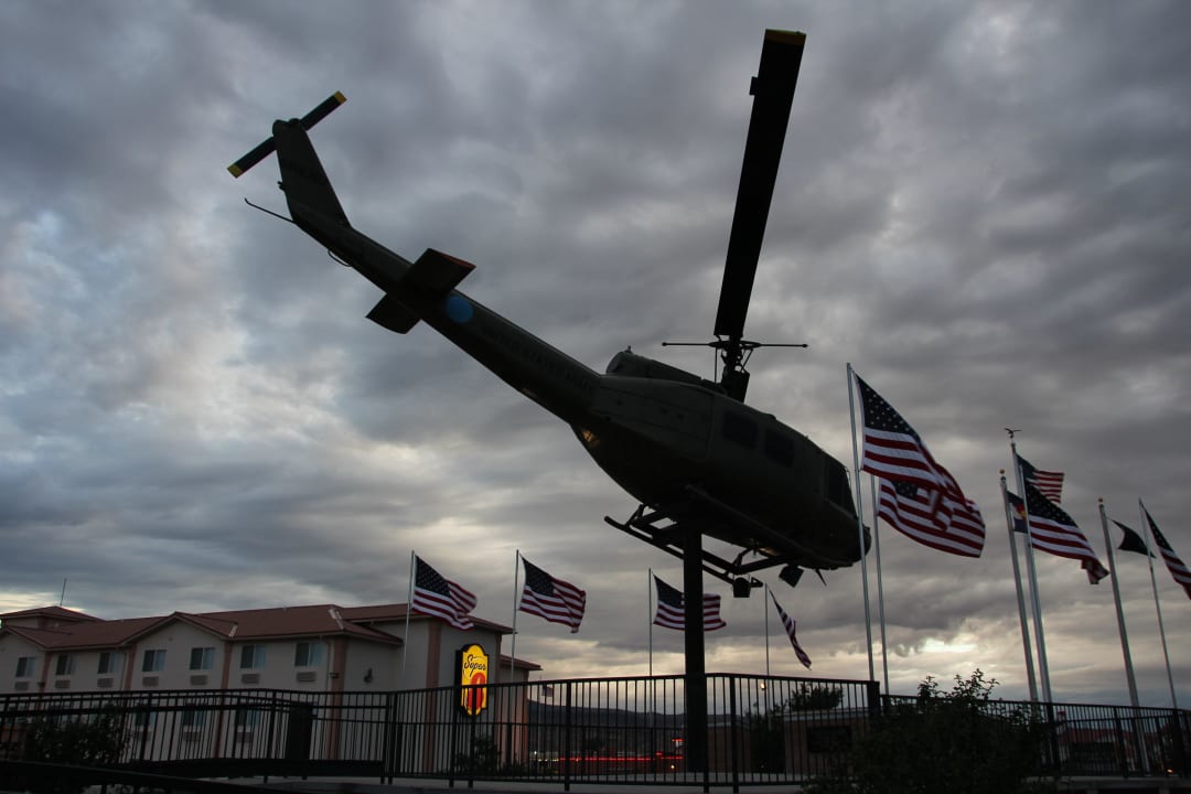 Vietnam Memorial mit Super 8 Hotel Super 8 Fruita