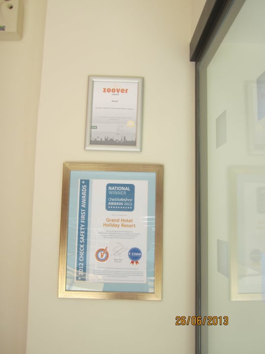 ... hat das Hotel verdient Grand Hotel Holiday Resort