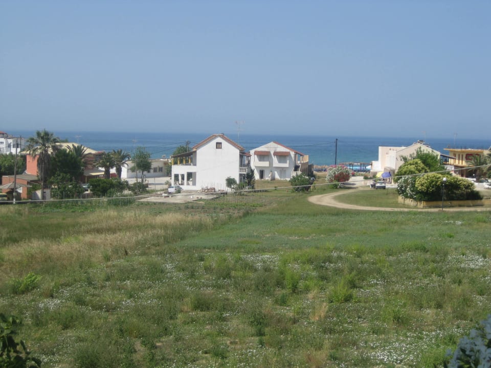 Blick vom Balkon Pension Gerassimos