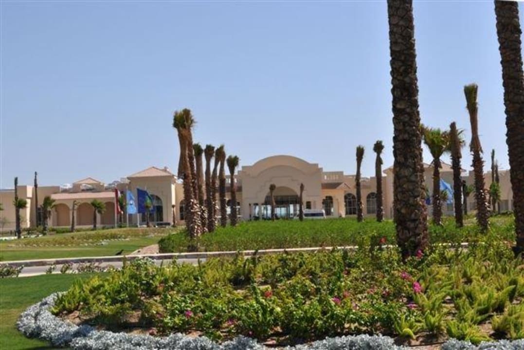 Eingang Cleopatra Luxury Resort Makadi Bay
