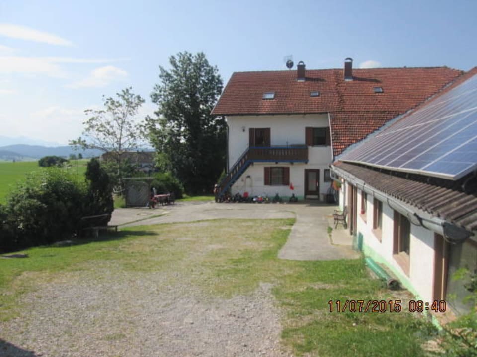 Wohnhaus mit Stall Kinderferienhof Bergblick