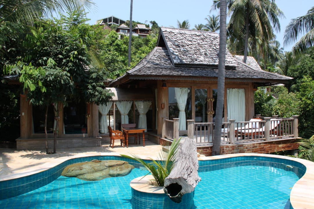 Privater Bungalowbereich Santhiya Koh Phangan Resort & Spa