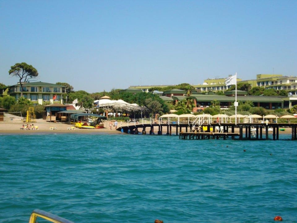 Отель, вид с моря Pine Beach Belek