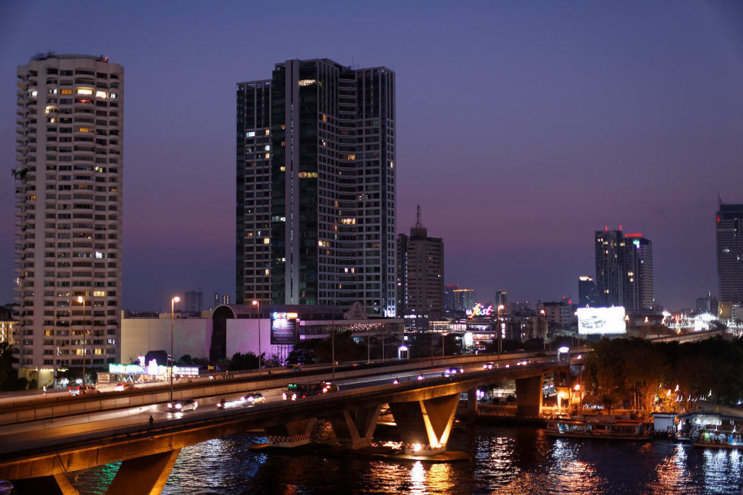 Der Fluss bei Nacht Shangri-La Hotel, Bangkok