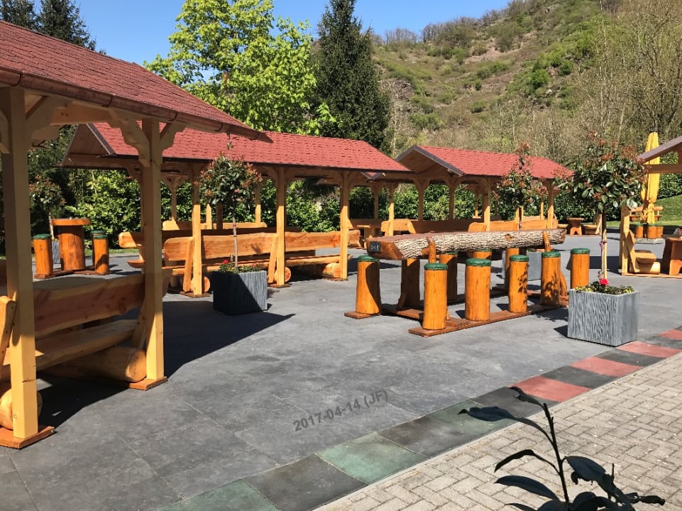 Gartenanlage Moselhotel Waldeck