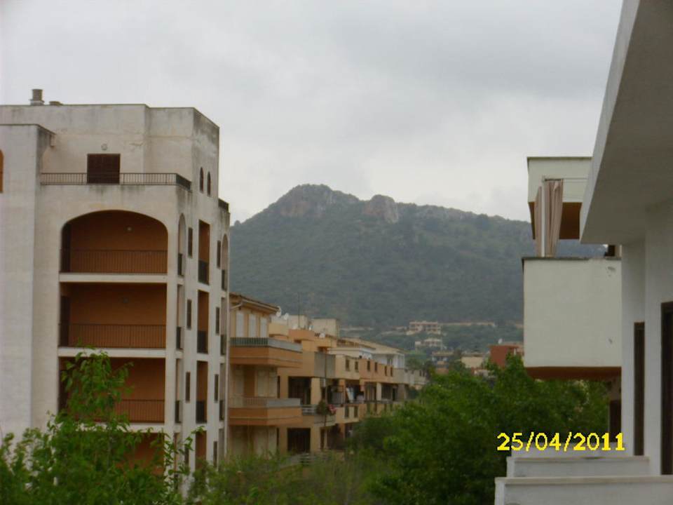 Blick vom Balkon  Hostel Los Alamos