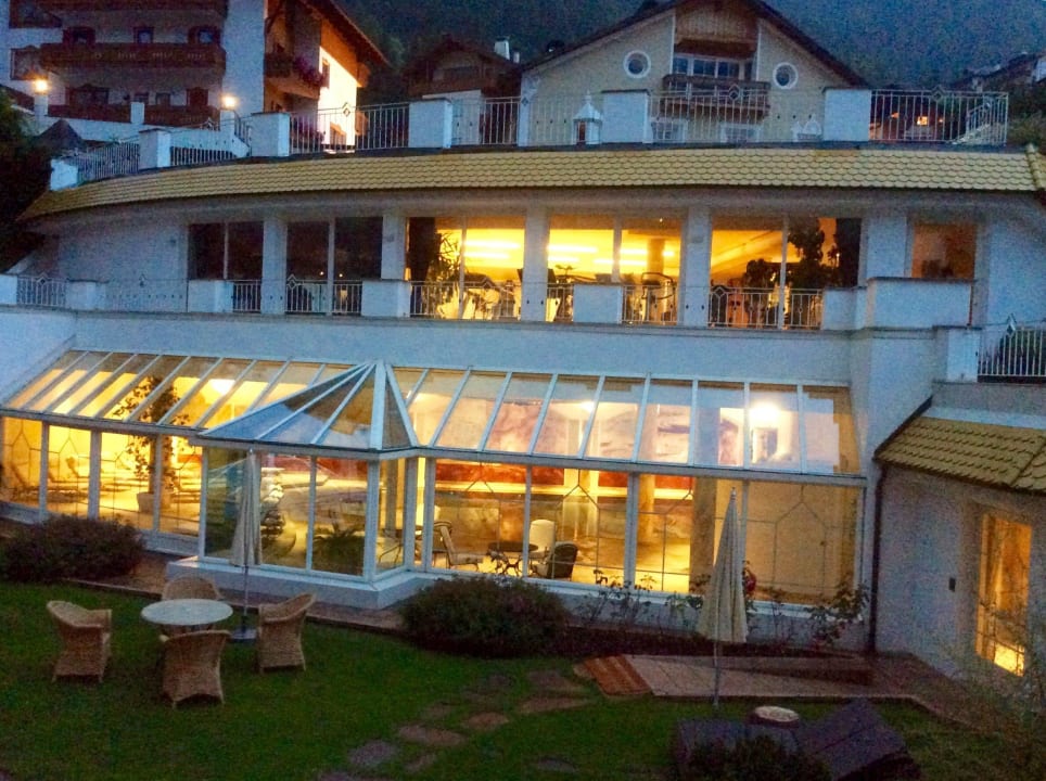 Blick vom Balkon Hotel Gardena Grödnerhof