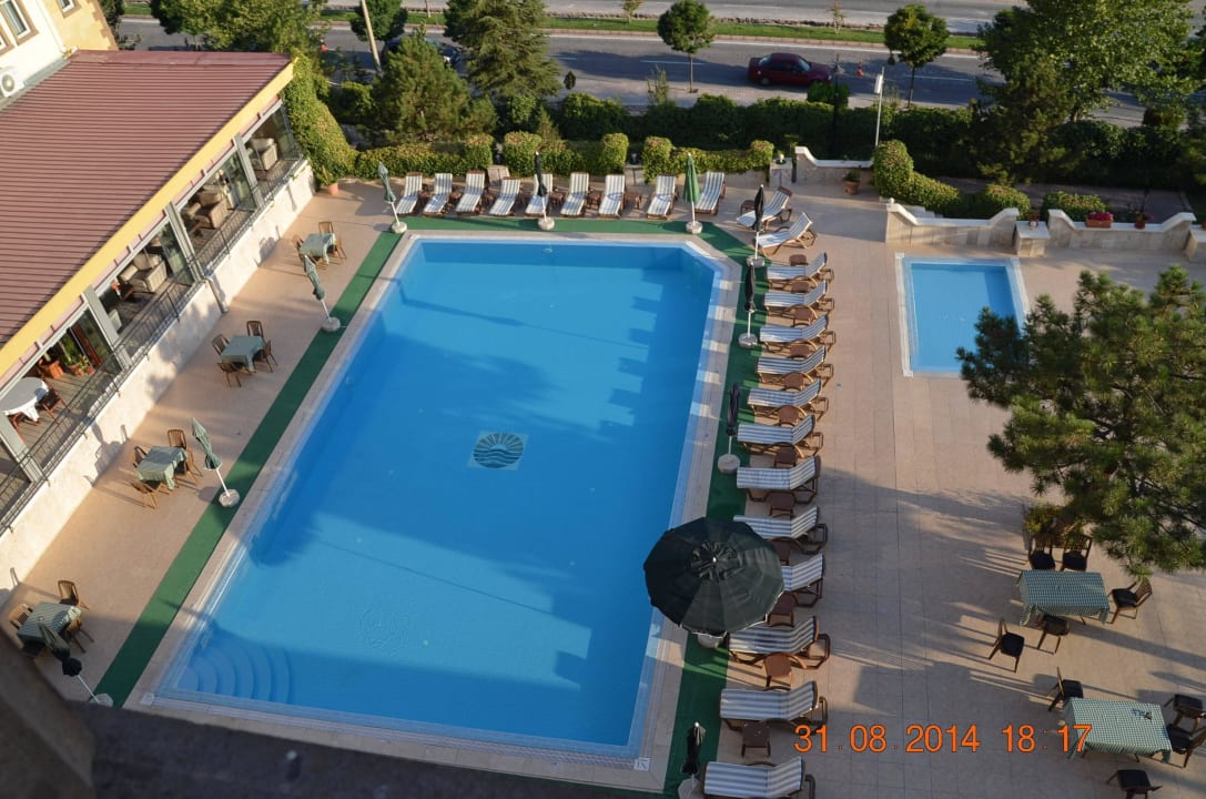 Blick aus dem Zimmer Hotel Dinler Ürgüp