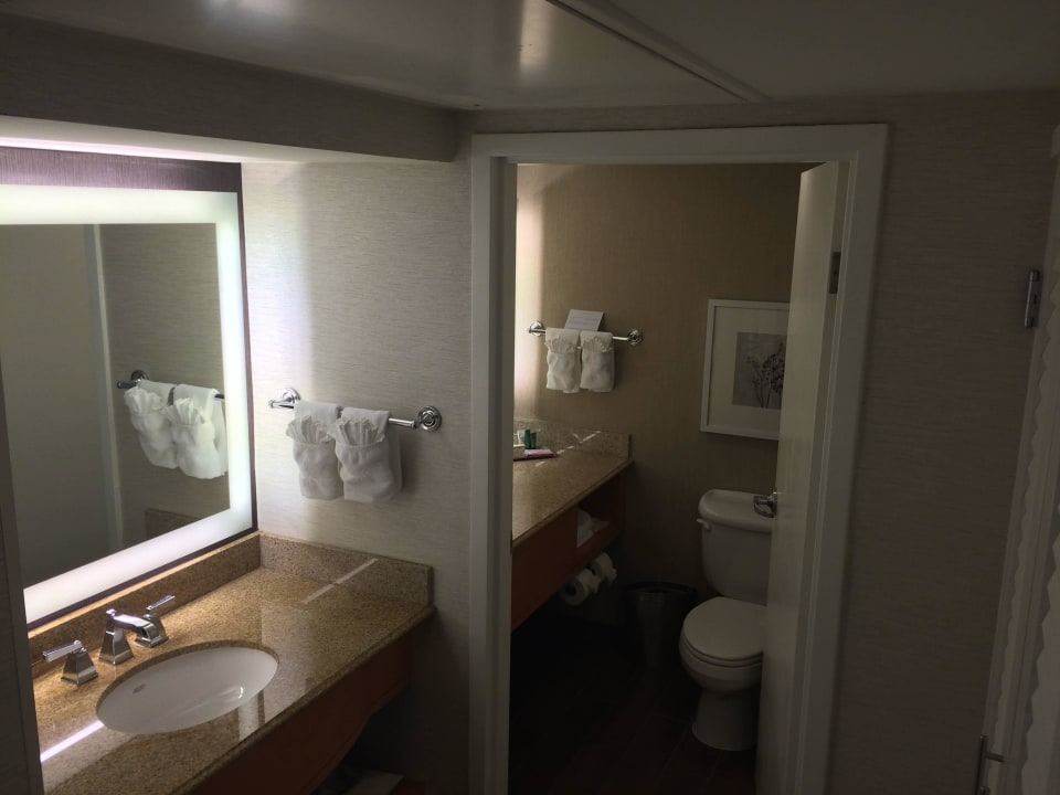 Bad mit zwei Waschbecken Hotel Hilton Marco Island