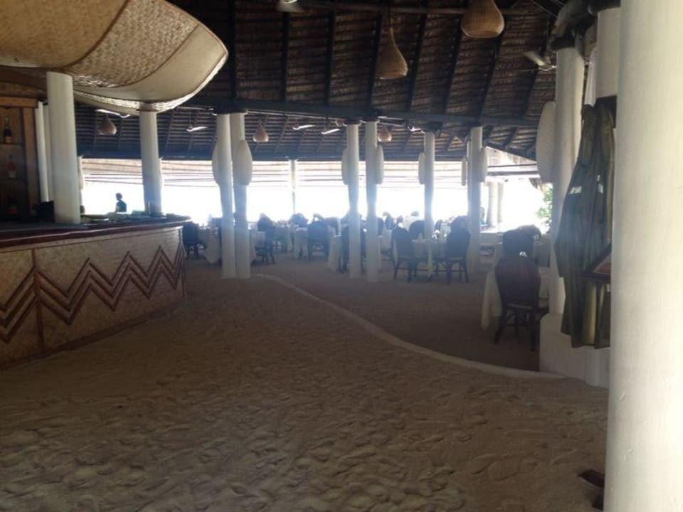 Eingang Restaurant Angaga Island Resort