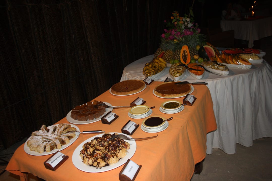 Leckeres Dessert am Abend Sultan Sands Island Resort & Spa
