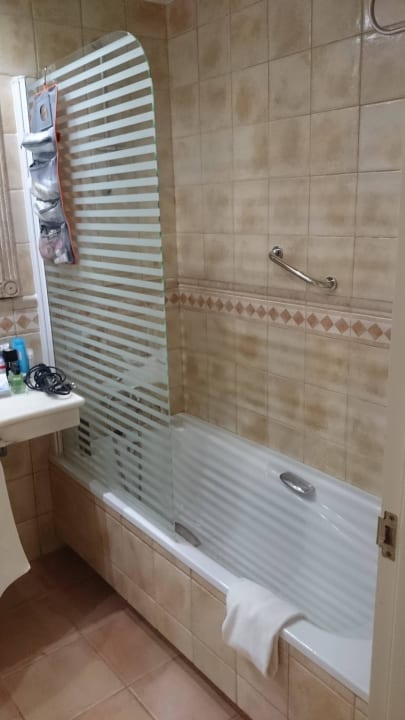 Dusche in der Badewanne H10 Playa Esmeralda - Adults only