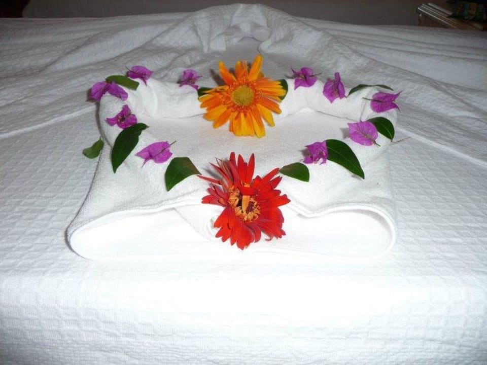 Handtuch liebevoll dekoriert Asteria Family Belek